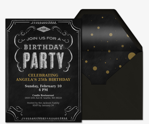 50th birthday online invitations