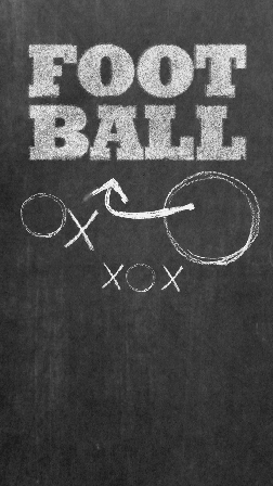 Football Plays Invitation